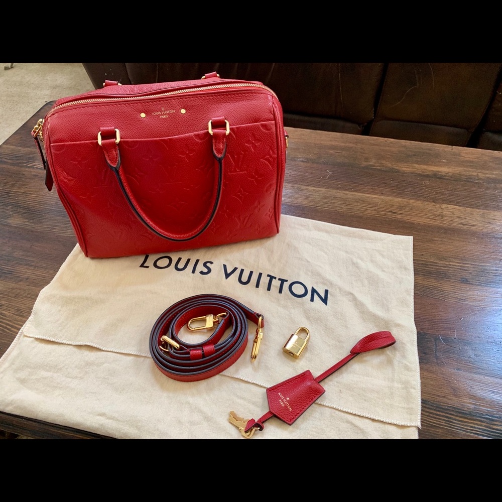 Louis Vuitton Bandoulierle Speedy 25